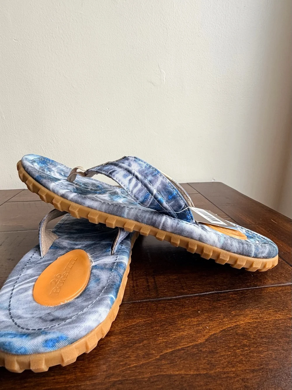 26BoneZZZ Chillzzz Flip Flops For Men Memory Foam Heel Pad Grip Size 9